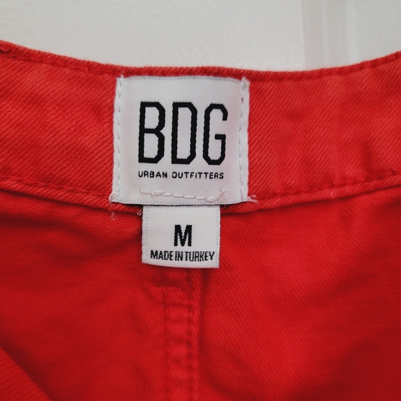 BDG Urban Outfitters soft denim mini raw hem skirt button fly - Picture 6 of 11